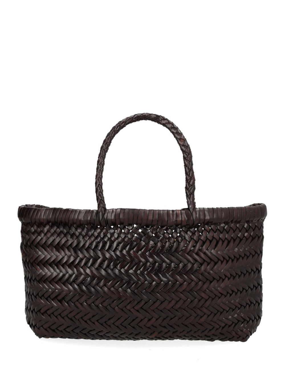borsa gora mini flat donna marrone scuro 