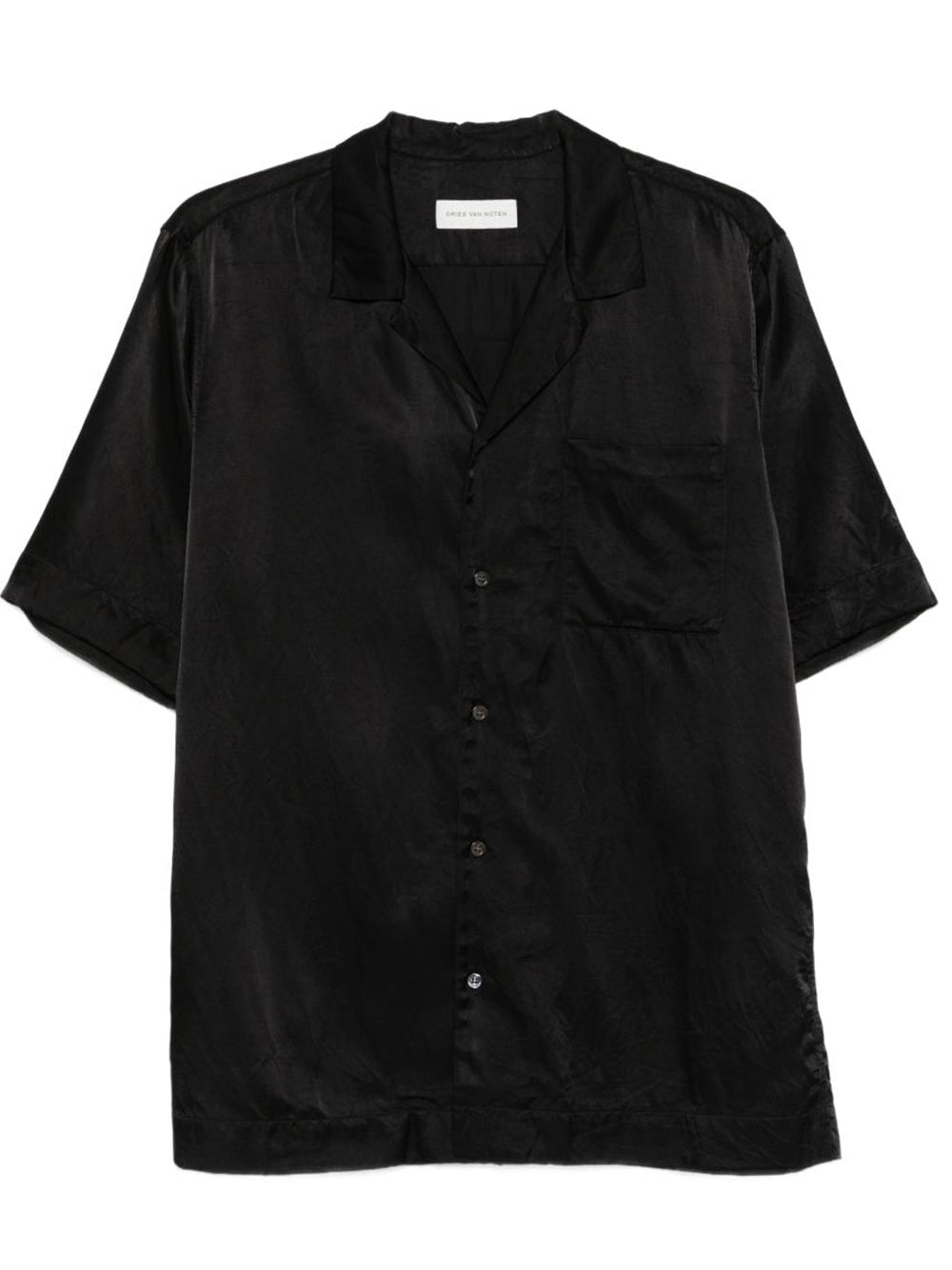 camicia 01310-carltone 3277 uomo nera 