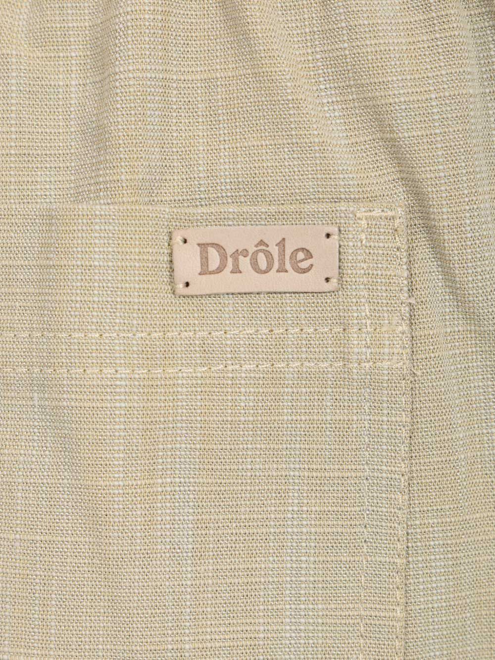 pantaloni elastici uomo kaki 
