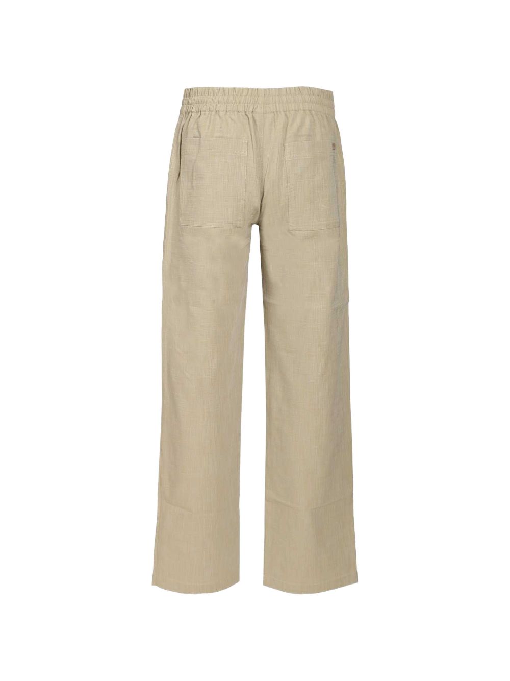 pantaloni elastici uomo kaki 