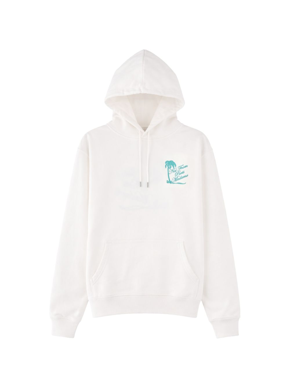 felpa hoodie slogan palmier uomo off white 