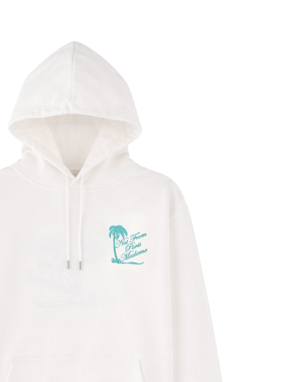 felpa hoodie slogan palmier uomo off white 