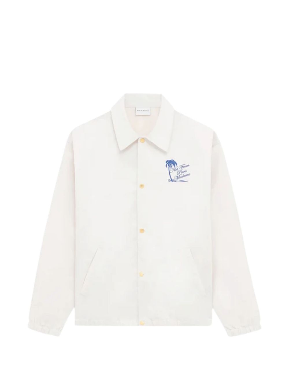 giacca slogan palmier uomo off white 