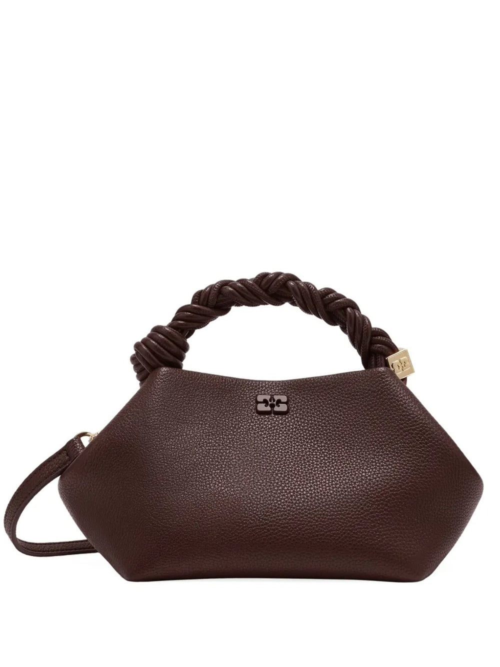 borsa bou small grained donna marrone 