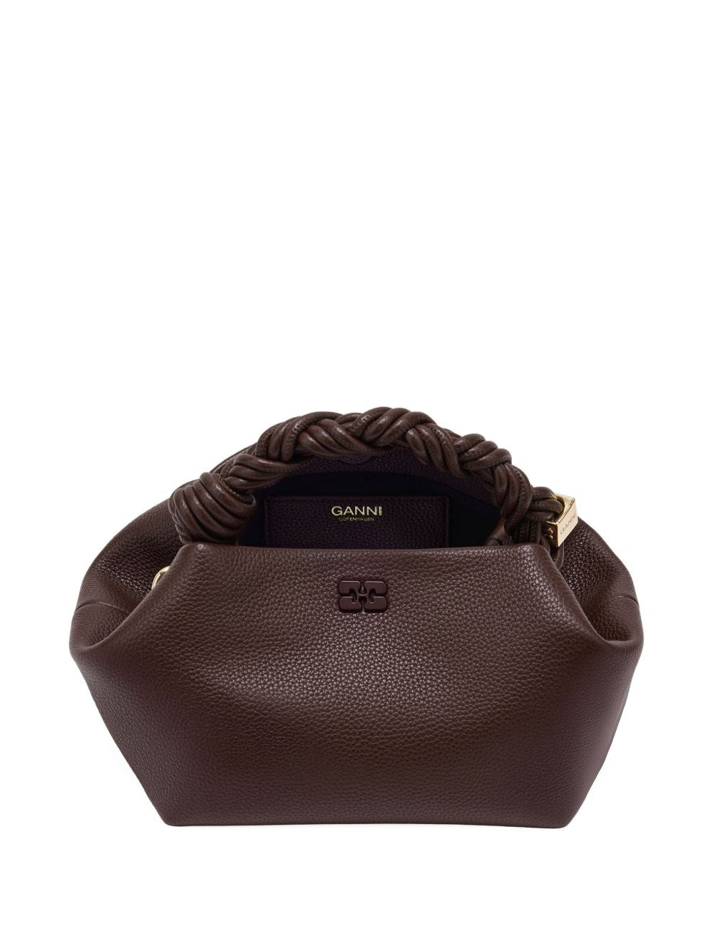 borsa bou small grained donna marrone 
