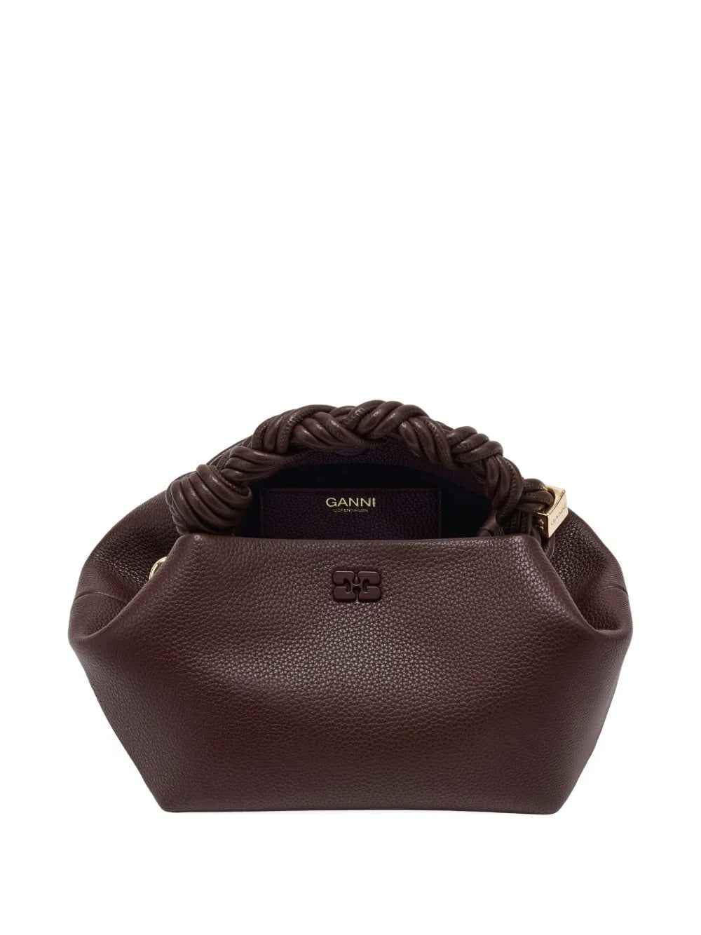 borsa bou small grained donna marrone 