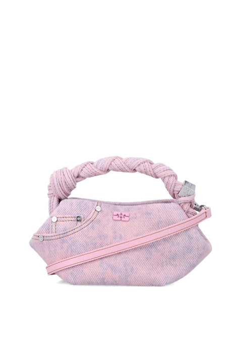 borsa bou mini denim donna rosa 
