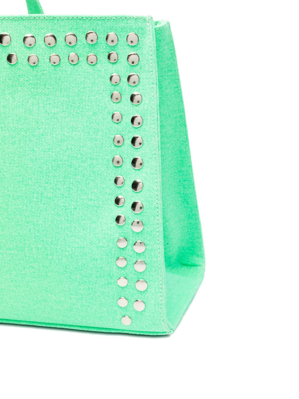 borsa midi shopper donna verde acqua 