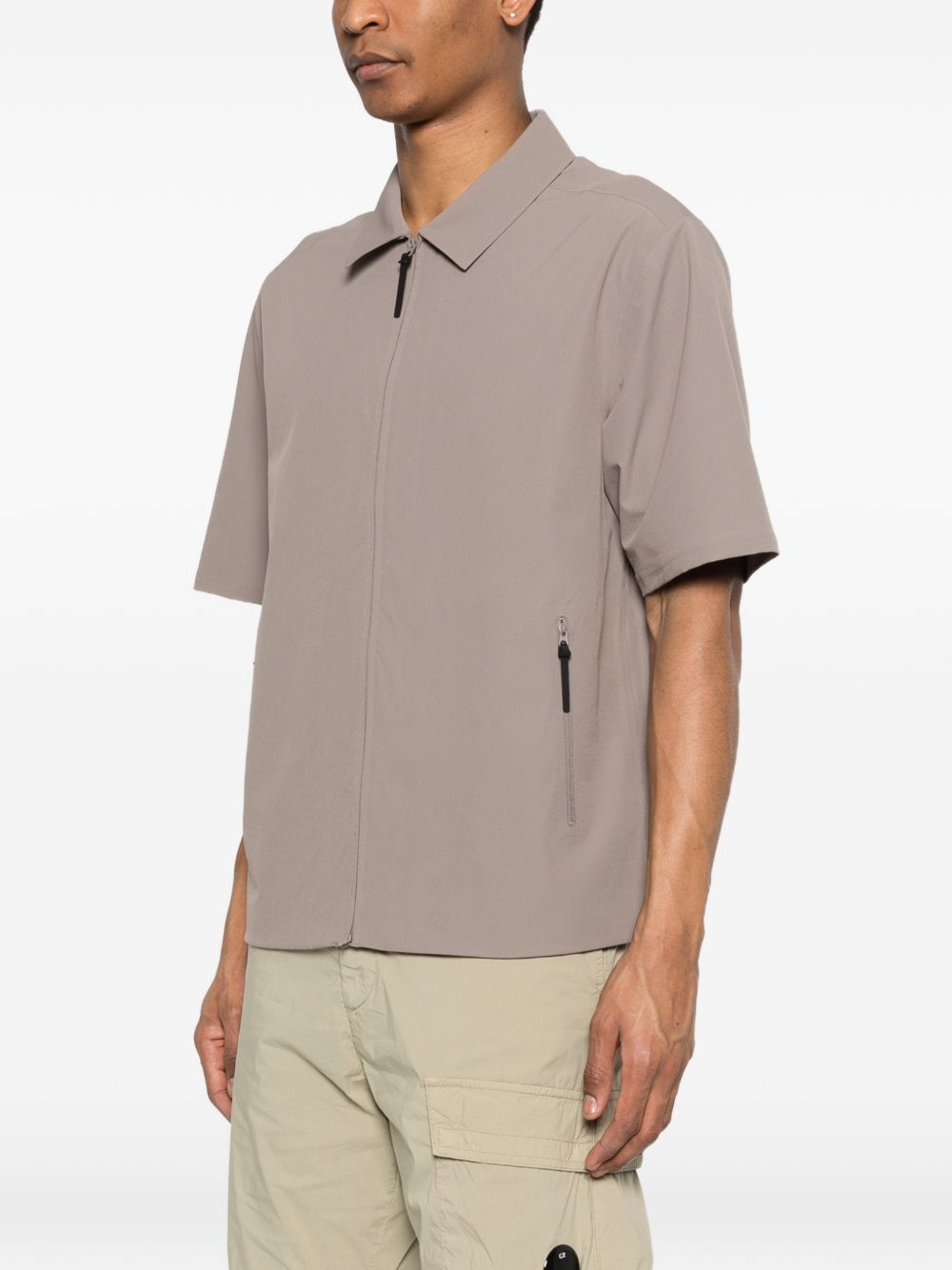camicia edge lt softshell technical ss uomo noce 