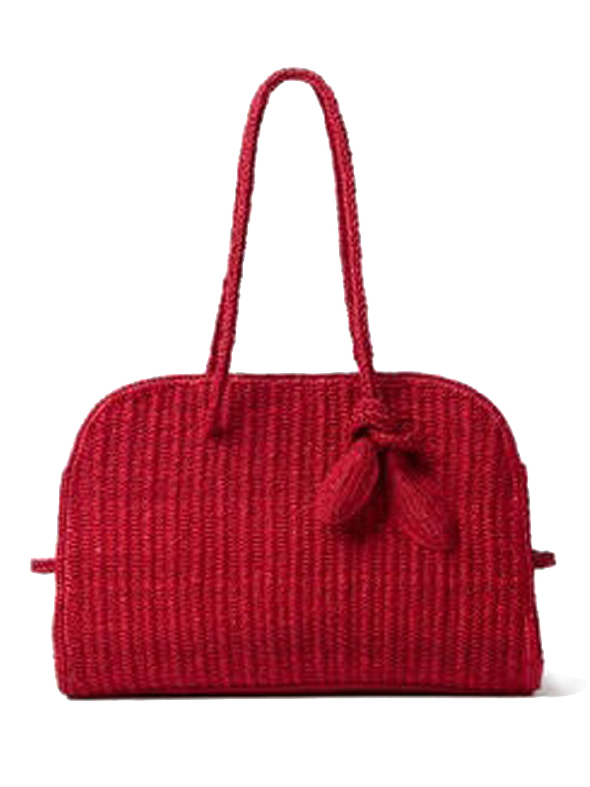 borsa le turismo raphia donna rossa 