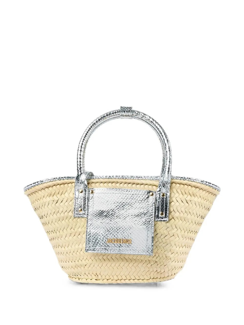 borsa le panier soli donna natural argento 
