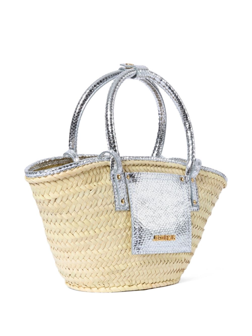 borsa le panier soli donna natural argento 
