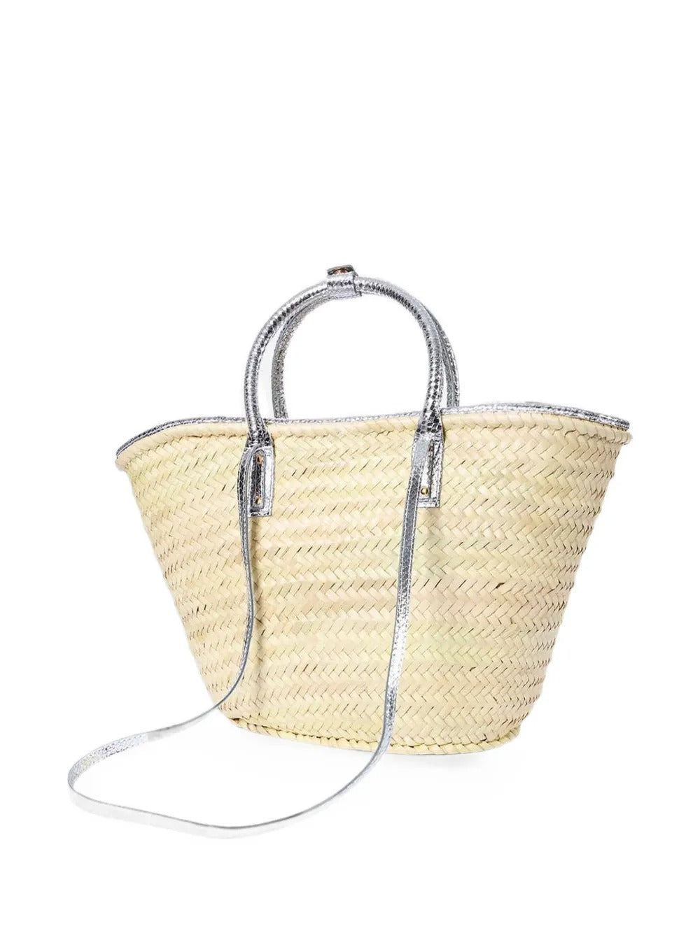 borsa le panier soli donna natural argento 