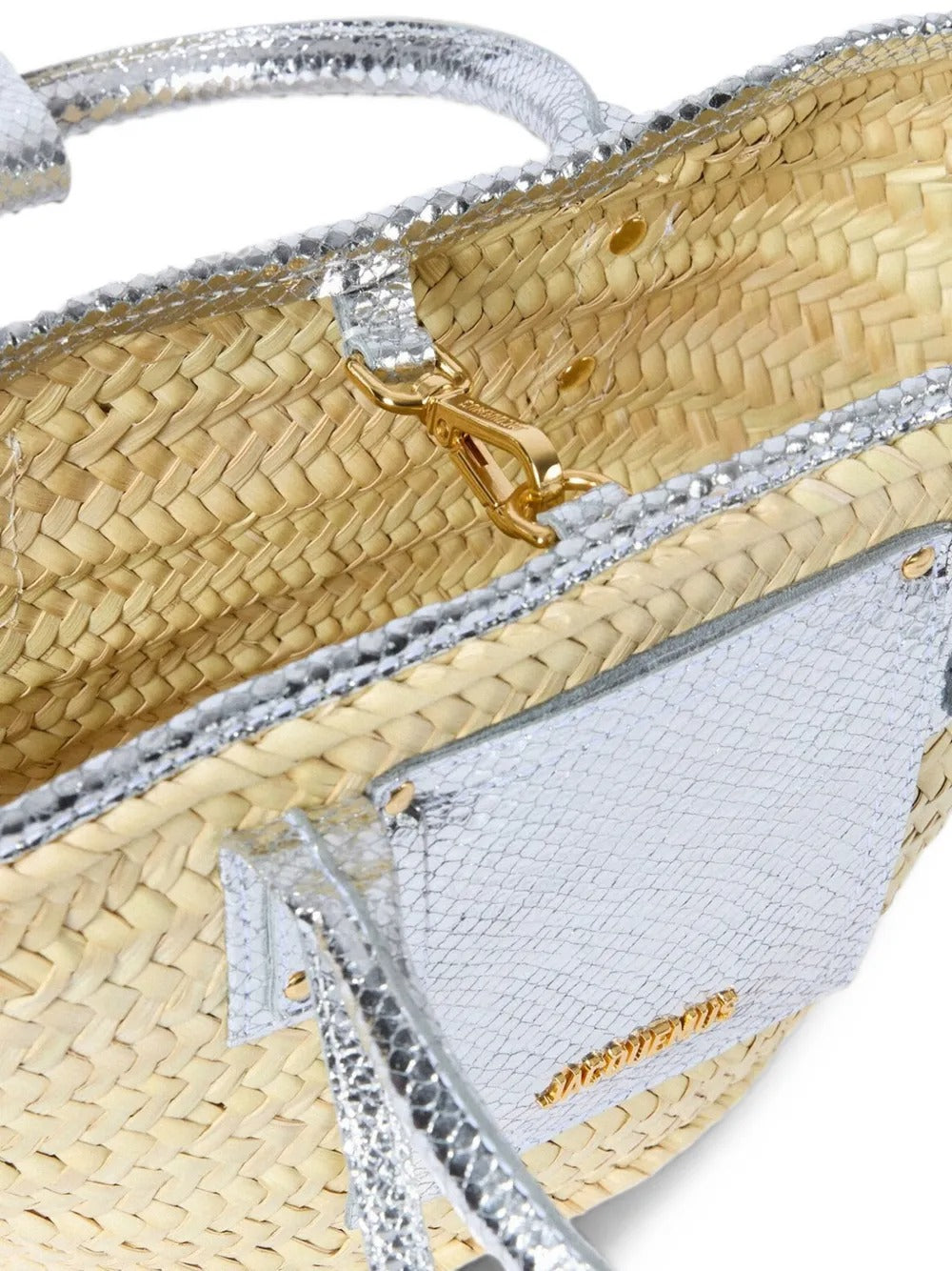 borsa le panier soli donna natural argento 