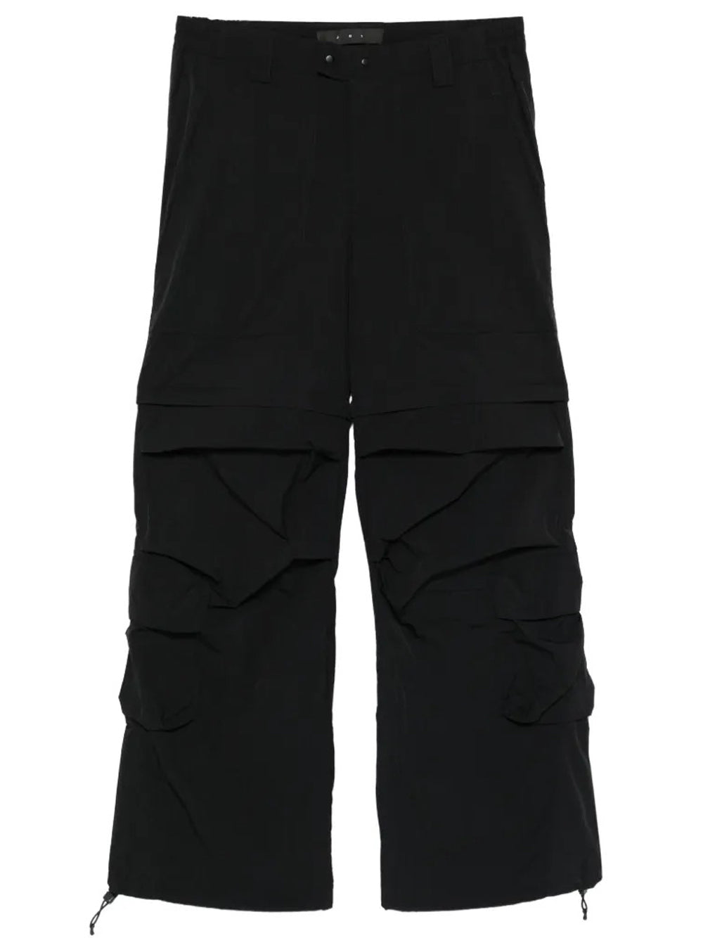 pantaloni trasform para uomo neri 
