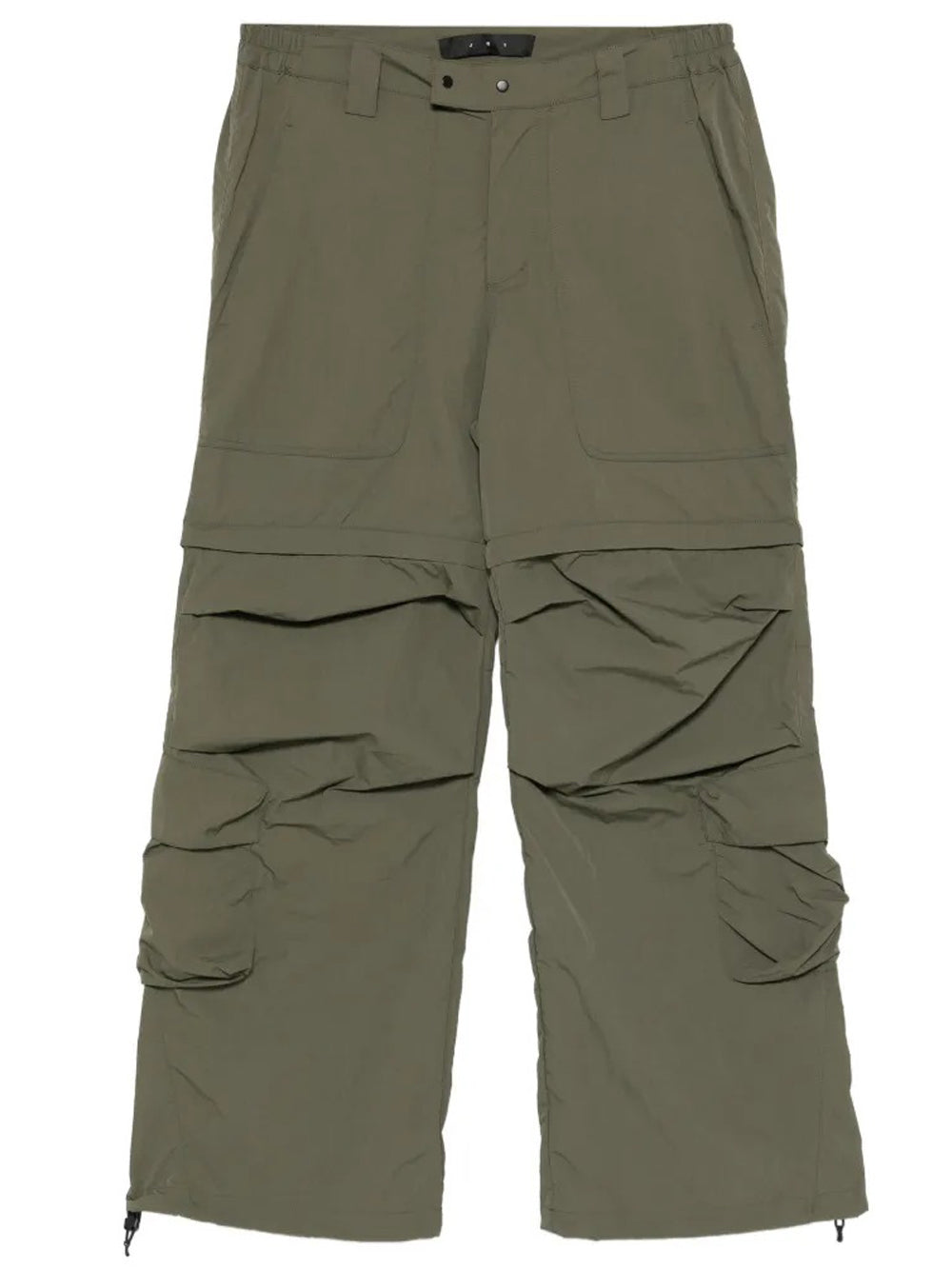 pantaloni trasform para uomo verdi 