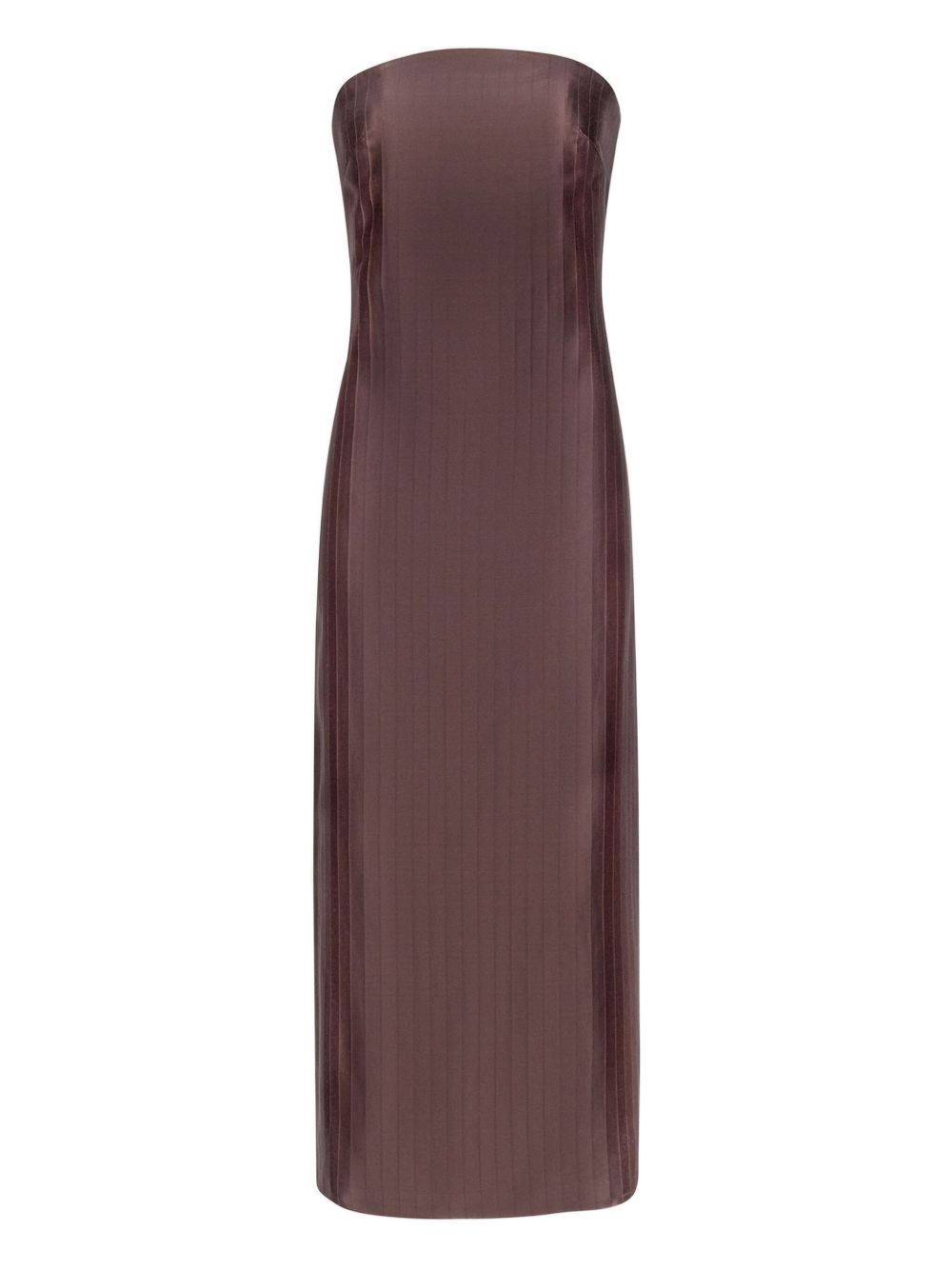 abito bustier giuliana donna marrone 
