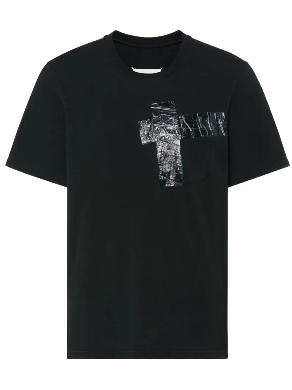 t-shirt taped uomo nera 