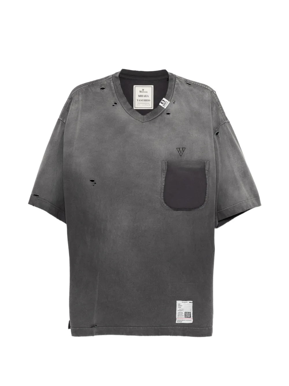 t-shirt sun feded uomo nera 