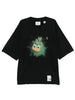 Men's black lion printed t-shirt