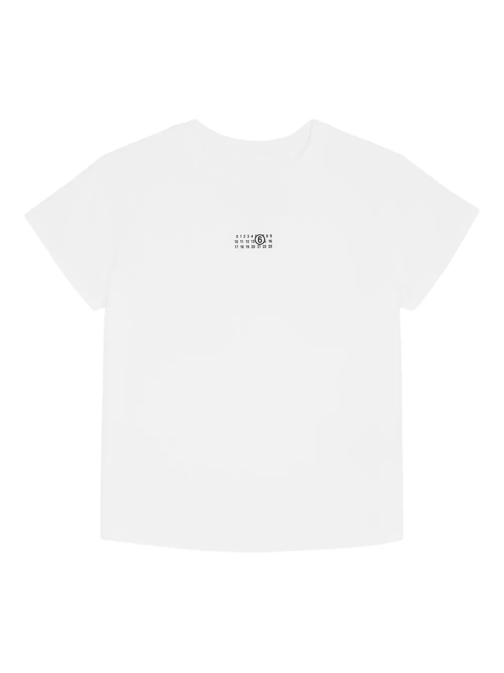 t-shirt cotton jersey donna bianca 