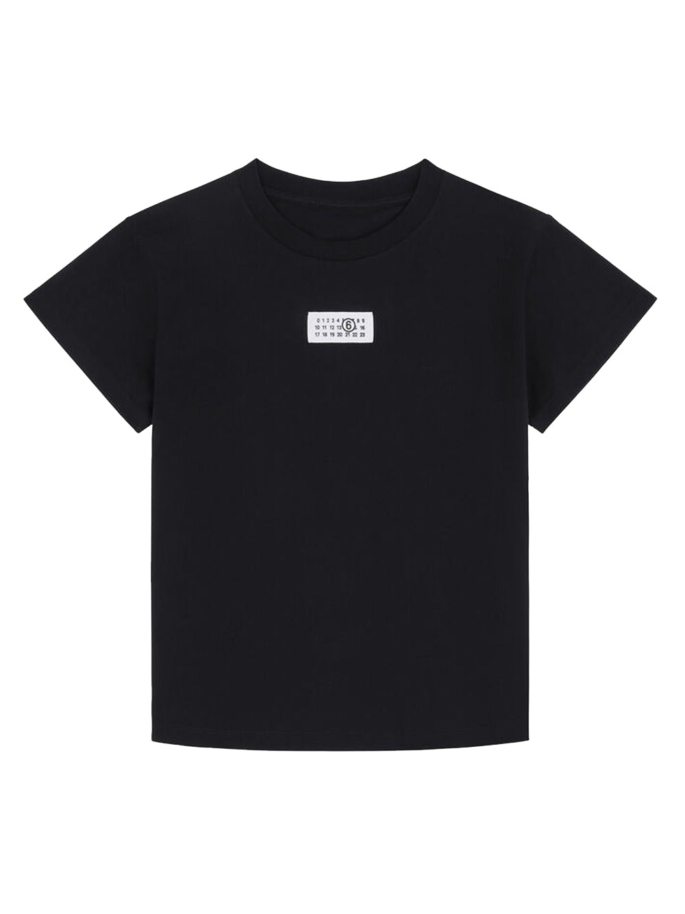 t-shirt cotton jersey donna nera 