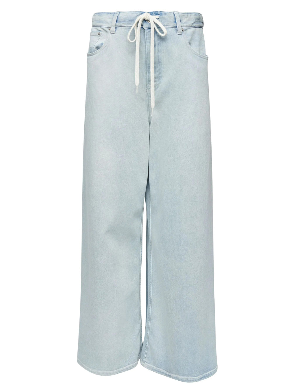jeans wide leg donna blu 