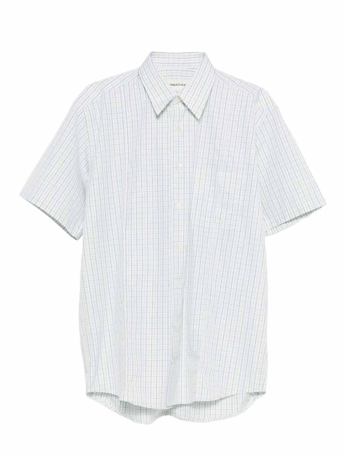 camicia maniche corte cordelia uomo menta 