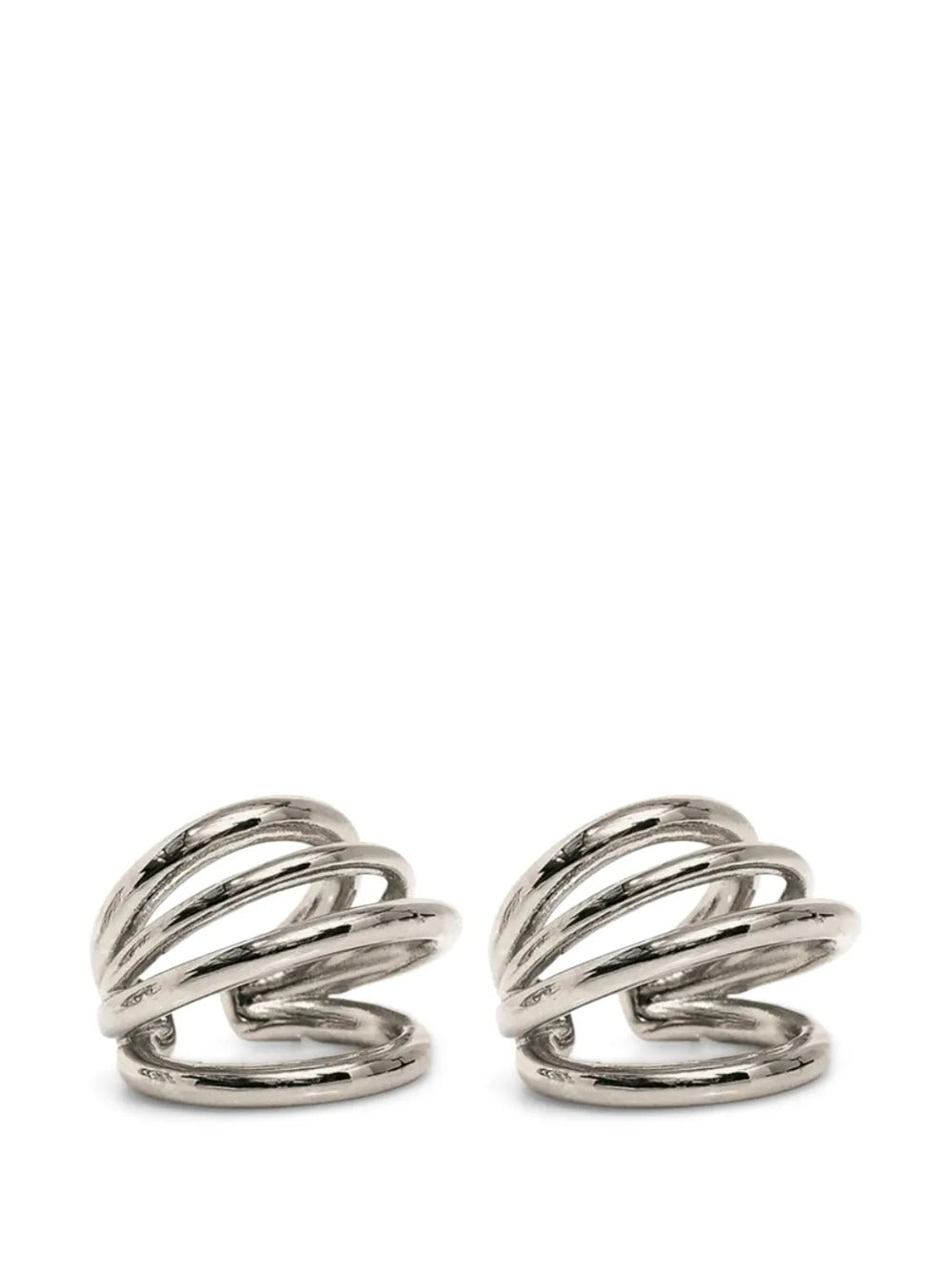 orecchini orbit helix cuff set unisex argento 