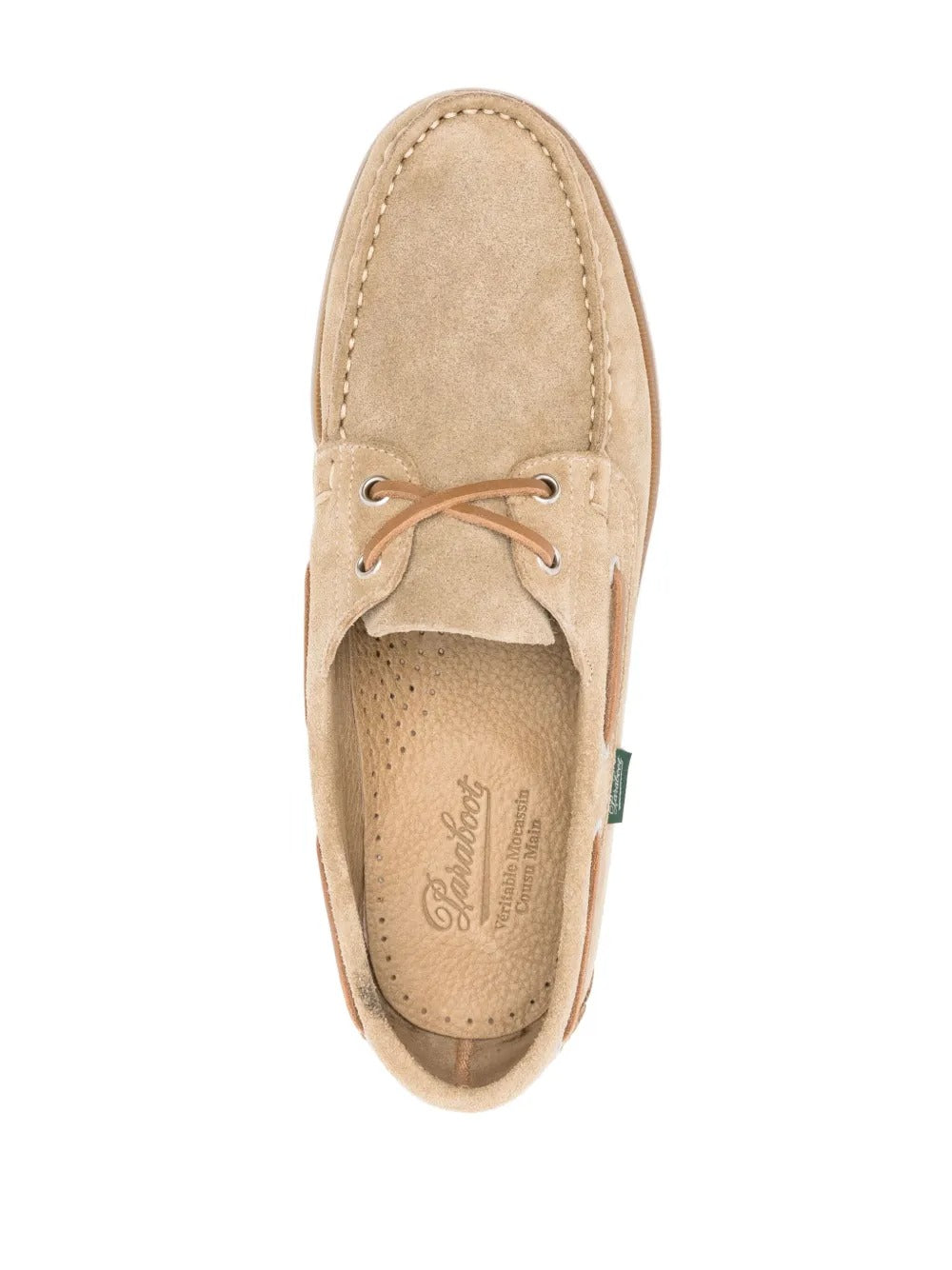 mocassini barth uomo beige 