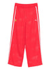 red unisex oversized t7 track pants