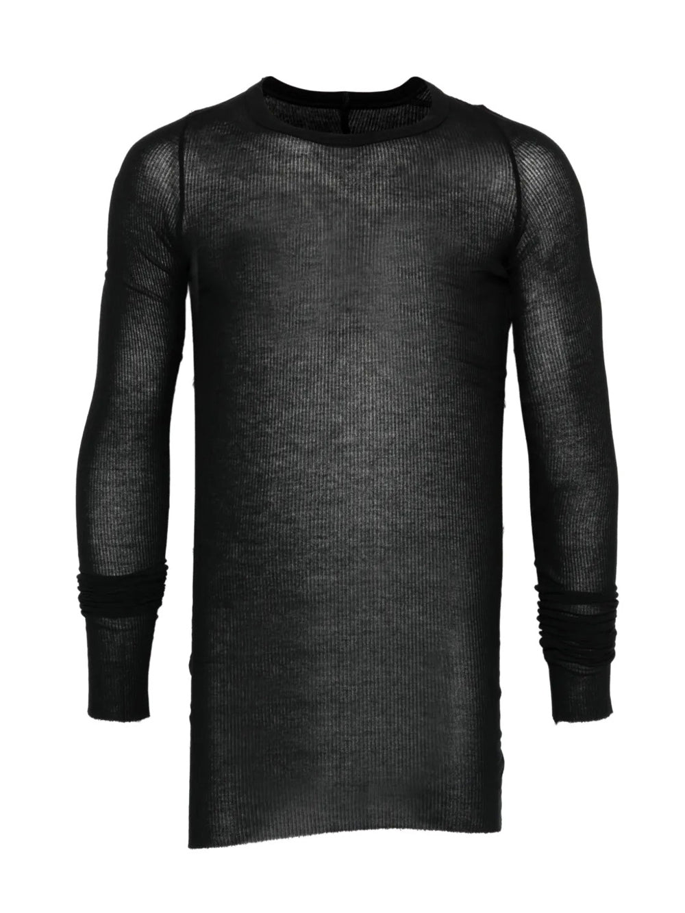 maglia rib ls t uomo nera 