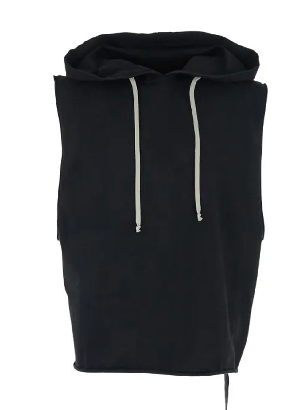 canotta hooded tunic uomo nera 