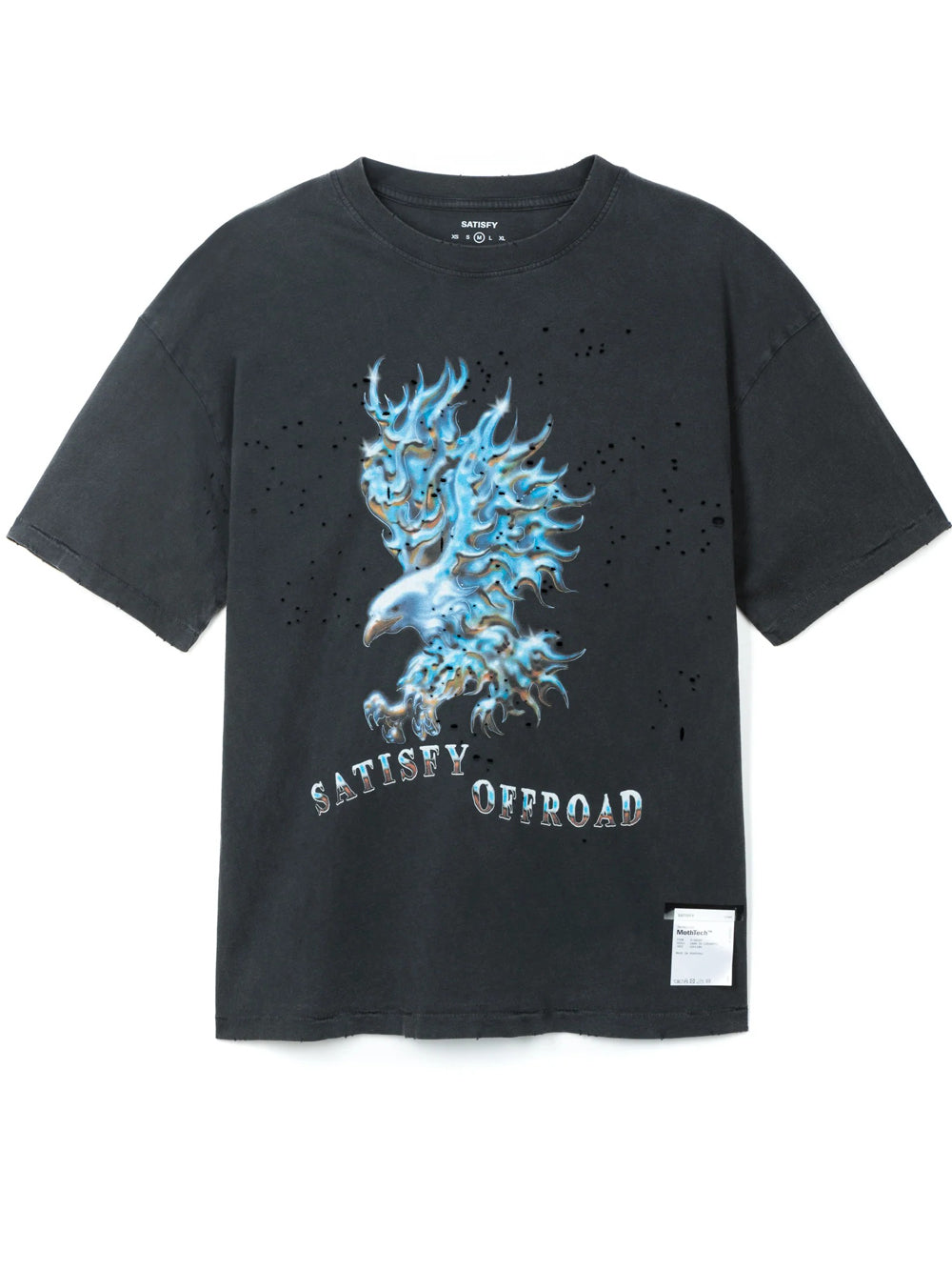 t-shirt mothtech uomo nera 