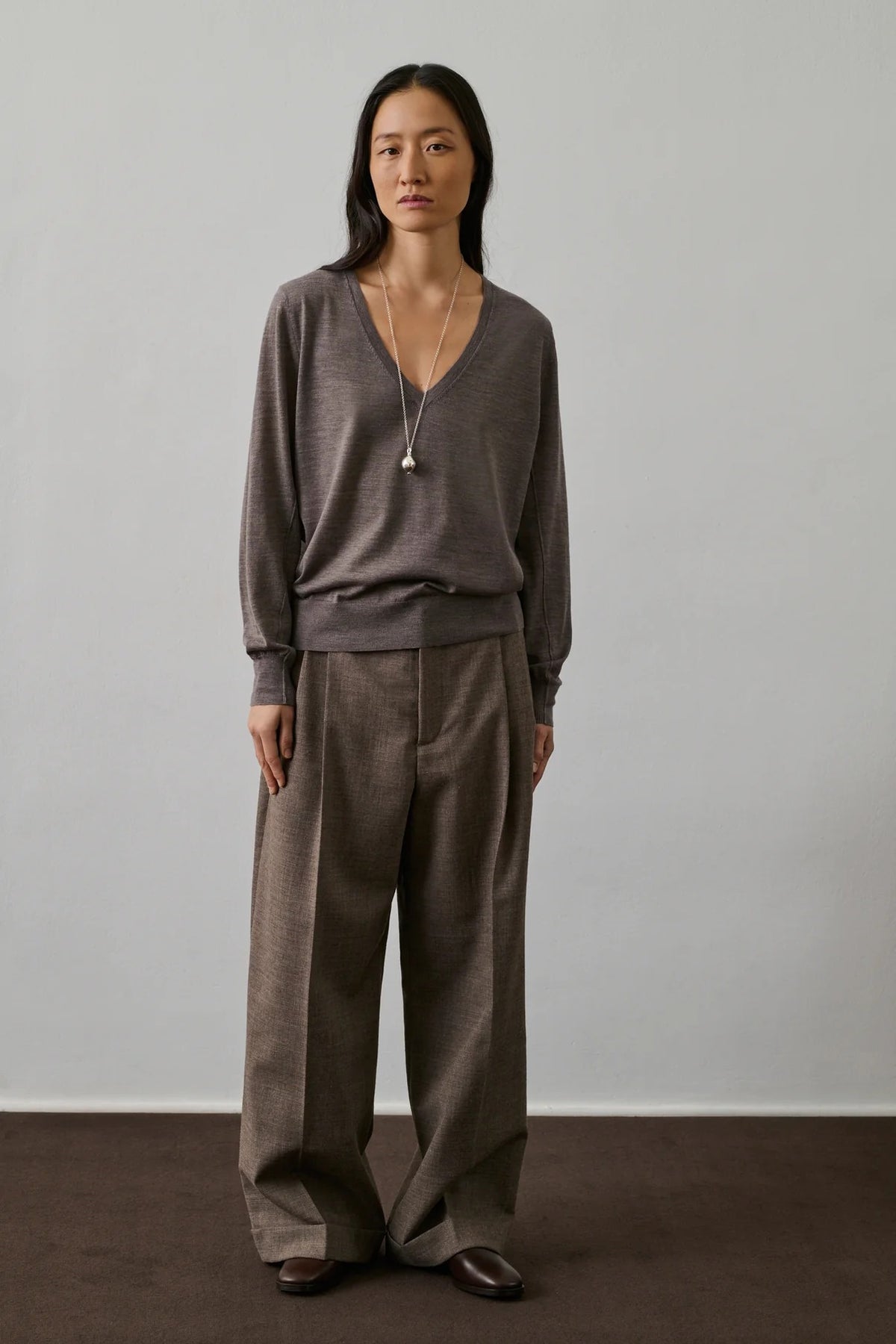 pantaloni watson donna ecrù 