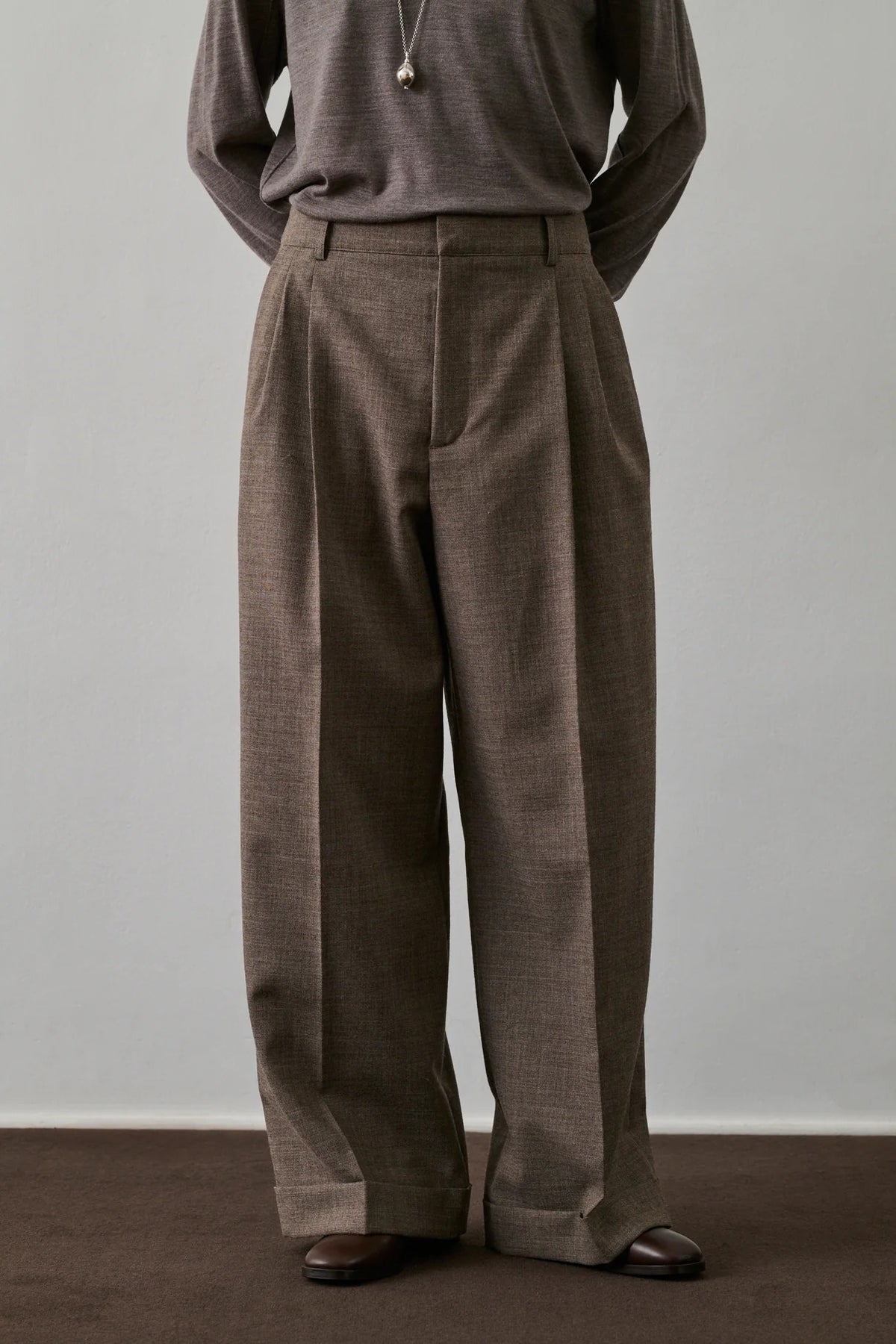 pantaloni watson donna ecrù 