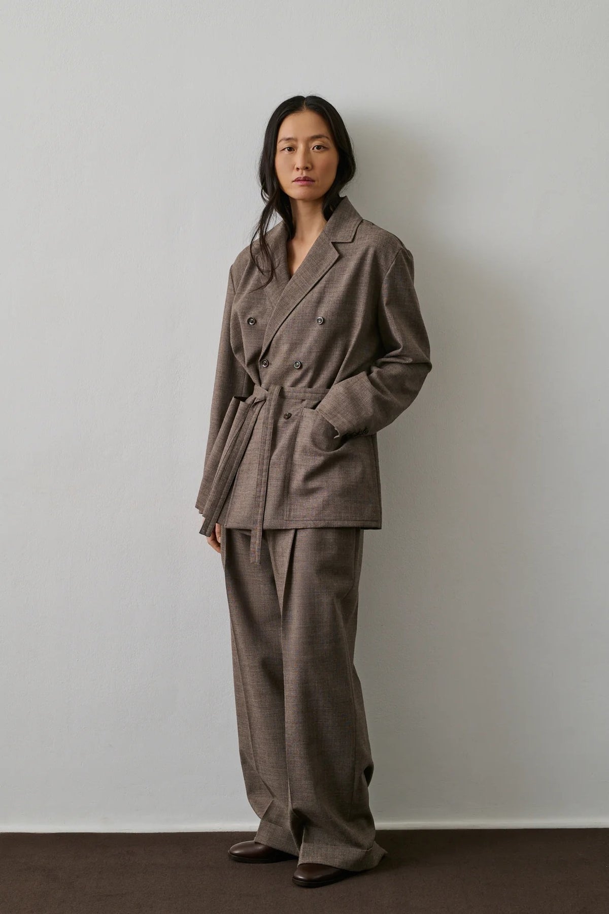 pantaloni watson donna ecrù 