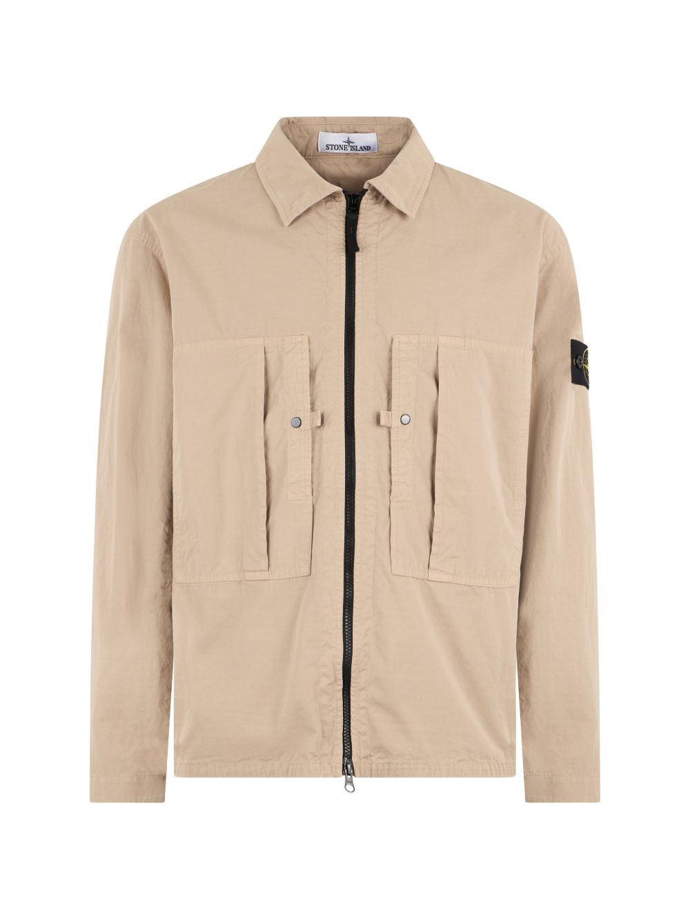 overshirt 1200005 uomo beige 