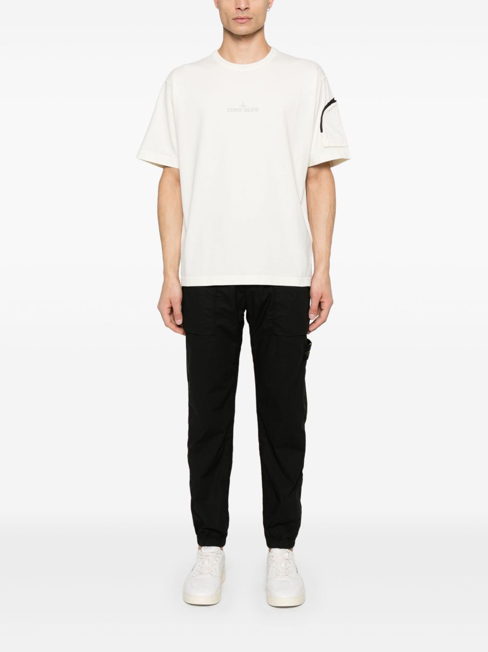 t-shirt 2100004 uomo avorio 