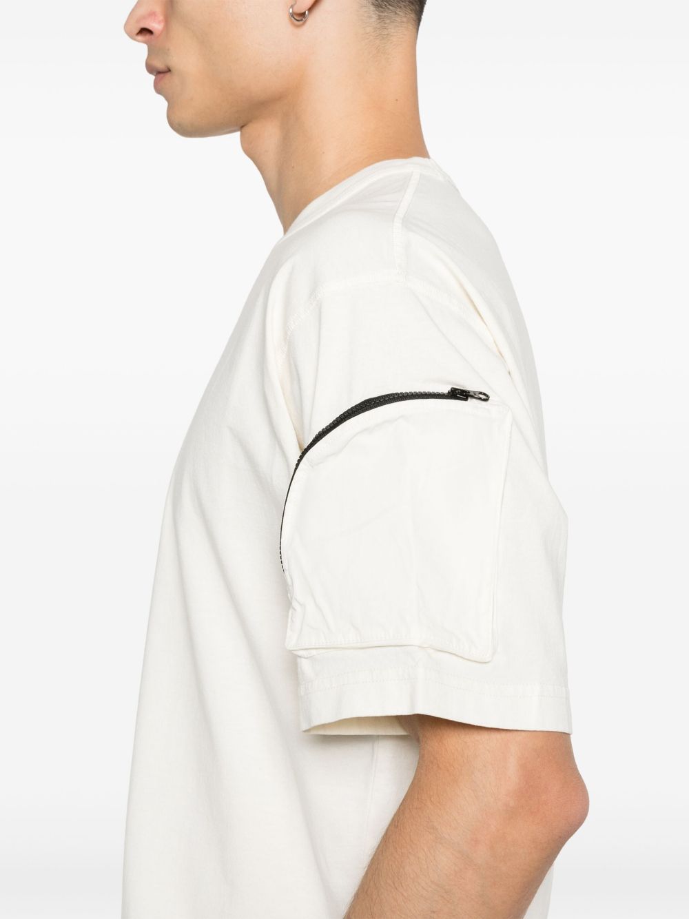 t-shirt 2100004 uomo avorio 