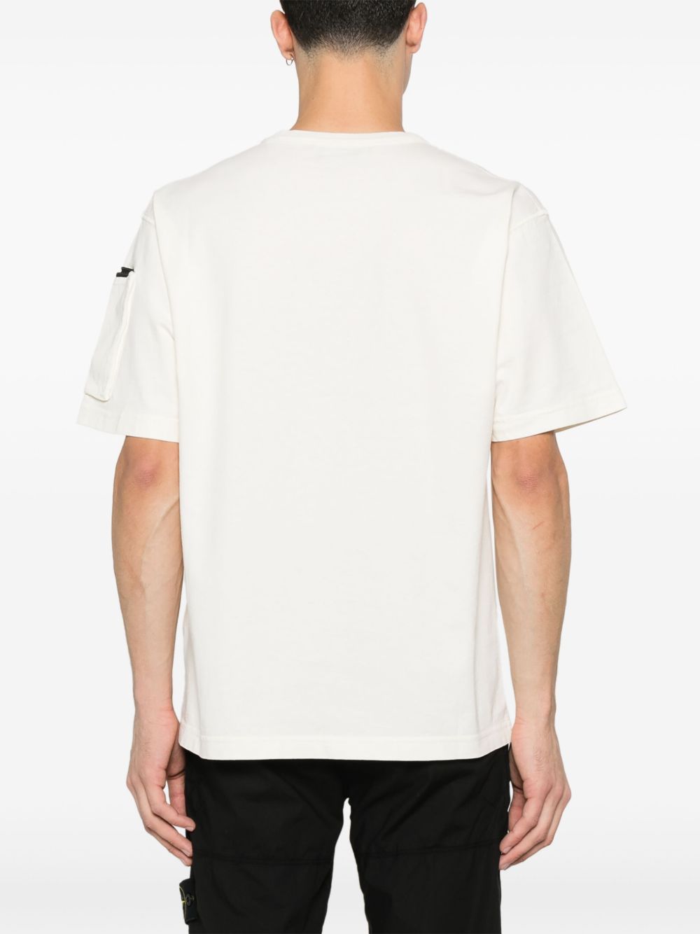 t-shirt 2100004 uomo avorio 