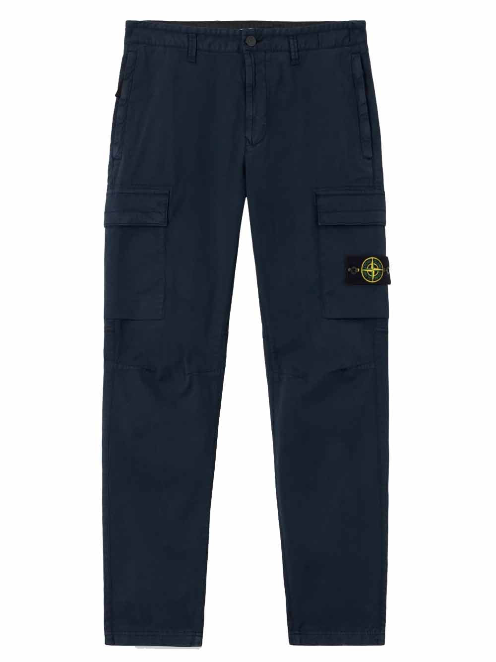 pantaloni 3100031 stretch uomo navy 