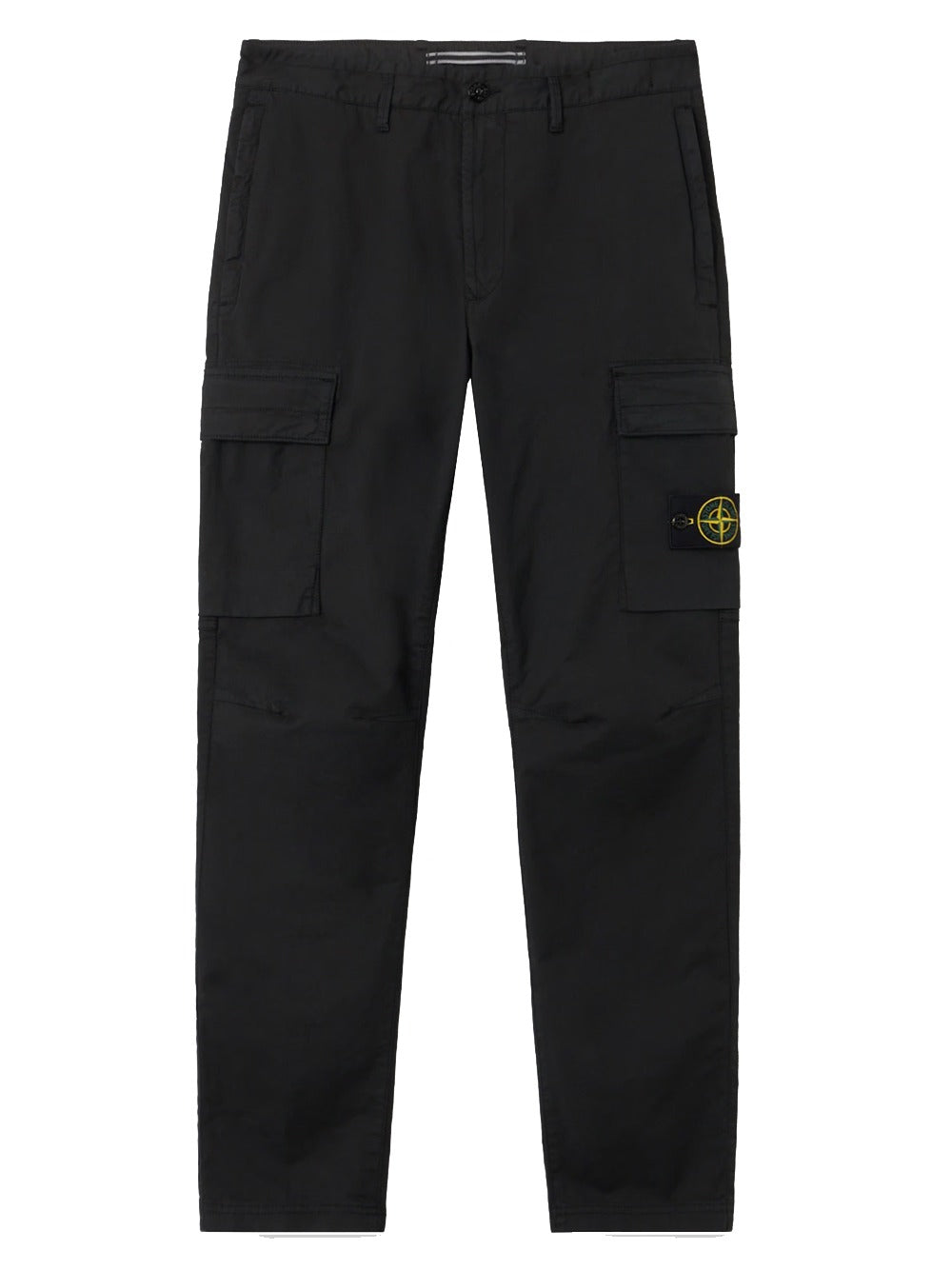 pantaloni 3100031 stretch uomo neri 
