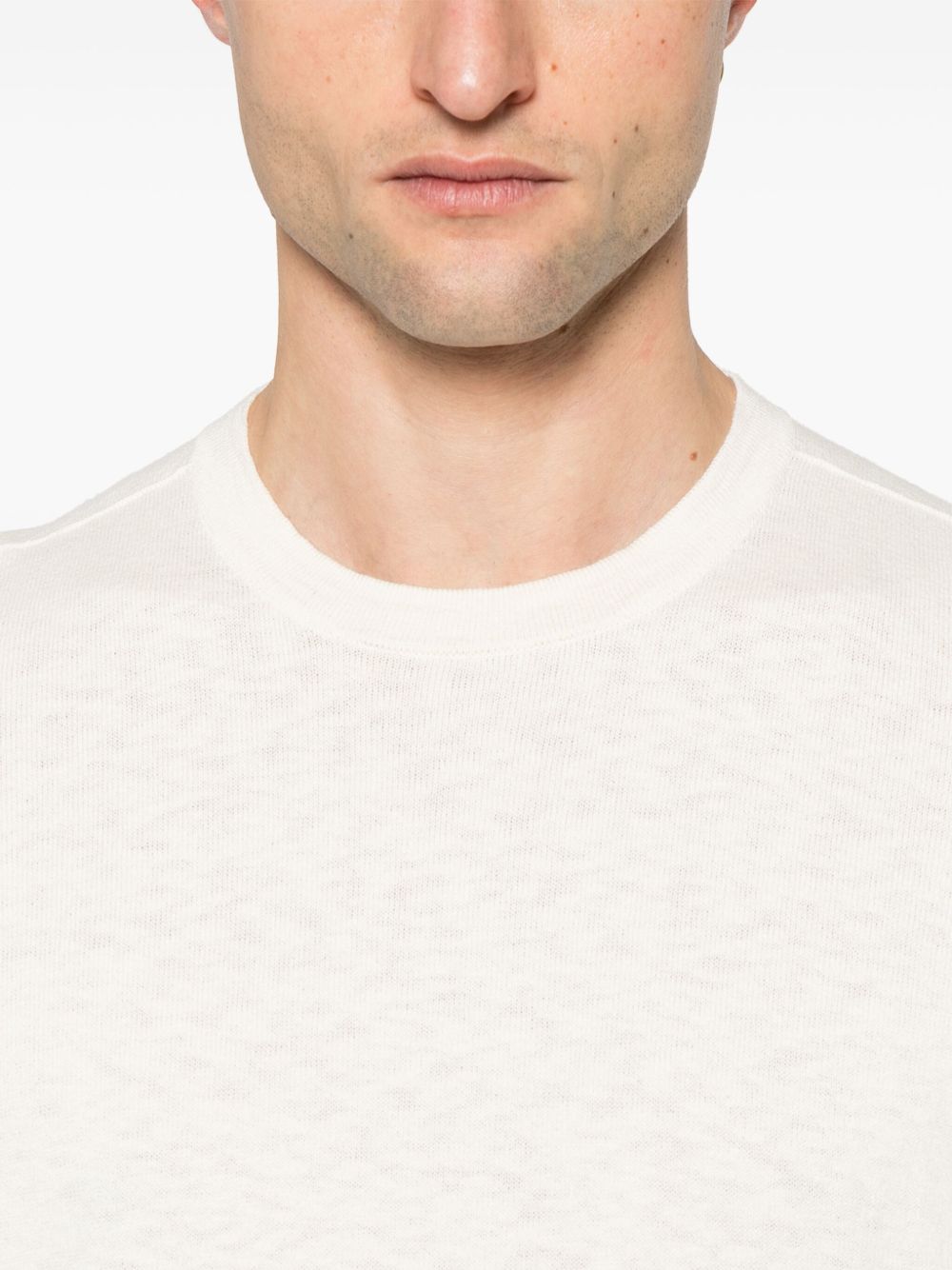 maglia crew neck 5100052 uomo avorio 