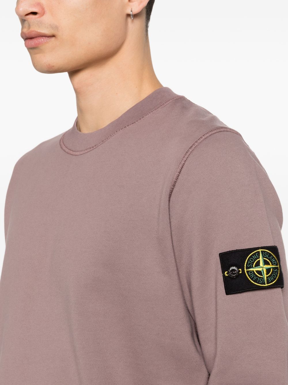 felpa 6100060 uomo grigio viola 