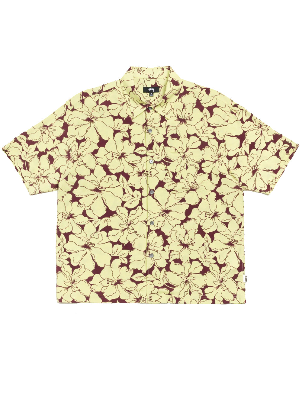 camicia hawaiian unisex lime 