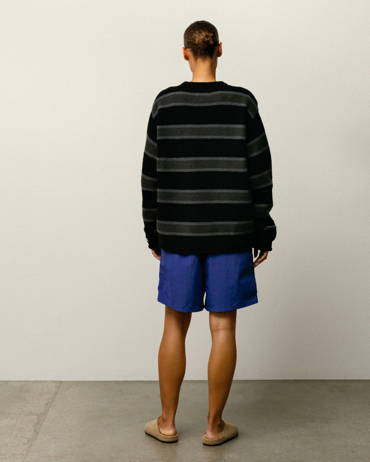 bermuda water short stock unisex blu 