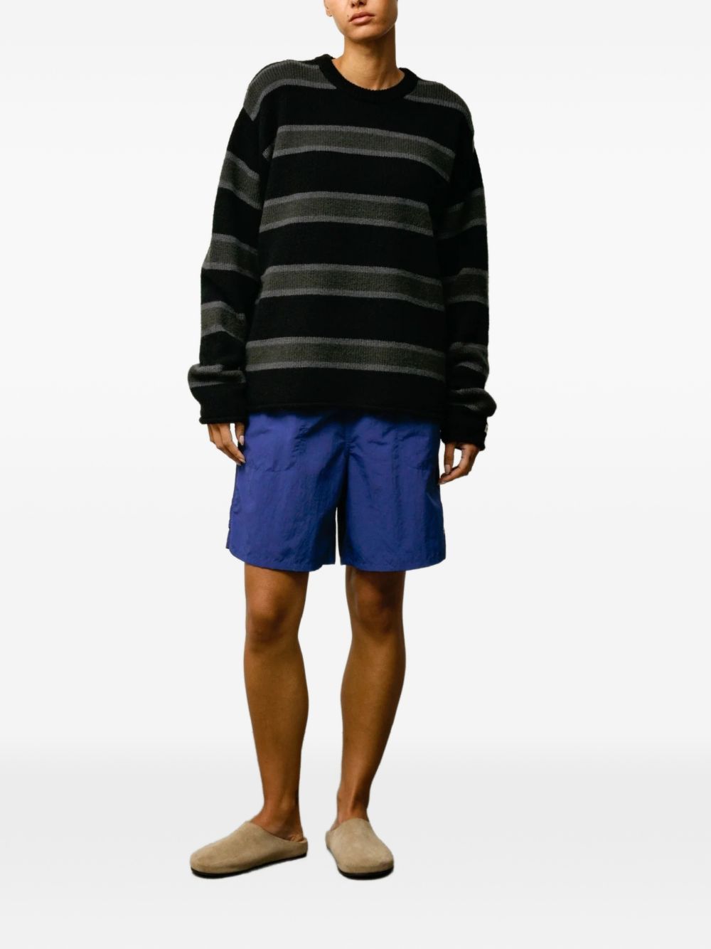 bermuda water short stock unisex blu 
