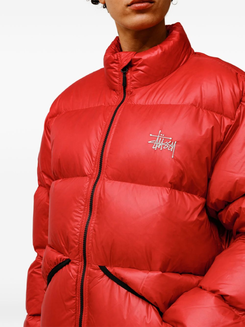 giacca imbottito micro ripstop uomo rosso 
