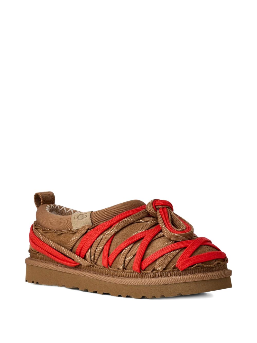 mules tasman lace uomo castagna 